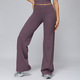 Hohe Taille Ausgestellte Yoga Hosen für Damen Laufen Fitness