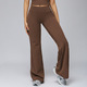 Hohe Taille Ausgestellte Yoga Hosen für Damen Laufen Fitness