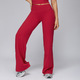 Hohe Taille Ausgestellte Yoga Hosen für Damen Laufen Fitness
