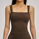 Damen Yoga Sport Vest Fitness Crop Top Atmungsaktives Gym Tank