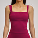 Damen Yoga Sport Vest Fitness Crop Top Atmungsaktives Gym Tank