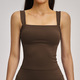 Damen Yoga Sport Vest Fitness Crop Top Atmungsaktives Gym Tank