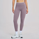 Hohe Taille Einfarbige Yoga Leggings - Push Up Butt Gym Workout Hosen