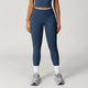 Hohe Taille Einfarbige Yoga Leggings - Push Up Butt Gym Workout Hosen