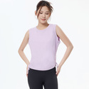 women's Scrunch Tank Top With Removable Cups For Yoga Workout