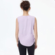 Damen Scrunch Tank Top mit Herausnehmbaren Cups für Yoga Workout