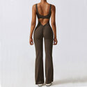 women's Training Yoga Jumpsuit Fitness Romper Push Up Bodysuit