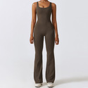 women's Training Yoga Jumpsuit Fitness Romper Push Up Bodysuit