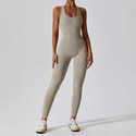 women’S Yoga Jumpsuit Fitness Overalls Gym Workout Set Push-Up Activewear