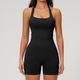 seamless Women Tracksuit 2-Piece Yoga Set Workout Crop Top High Waist Cycling Leggings