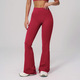 High Waisted Flared Yoga Pants, Wide Leg, Bell Bottom, Activewear