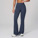 high Waisted Flared Yoga Pants Wide Leg Bell Bottom Activewear