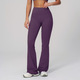 High Waisted Flared Yoga Pants, Wide Leg, Bell Bottom, Activewear