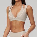 women’S Breathable Sports Bra Running Shockproof Yoga Top