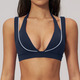 Damen Atmungsaktiver Sport BH Laufen Schockabsorbierend Yoga Top
