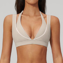 women’S Breathable Sports Bra Running Shockproof Yoga Top