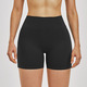 High Waisted Yoga Shorts Einfarbig Cycling Workout Shorts