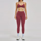 women's 2-Piece Yoga Set Shockproof Fitness Tracksuit