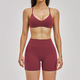 women's 2-Piece Yoga Set Shockproof Fitness Tracksuit