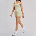 yoga Vest And Running Set With Quick-Dry Gym Tracksuit
