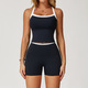 Yoga Vest und Laufset mit schnelltrocknendem Gym Trainingsanzug