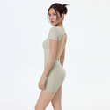 women's Backless Push Up Bodysuit For Gym Workout Yoga Running