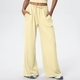 Seitentaschen Wide Leg Pants - lockere lässige Drawstring Fitness Yoga Hose