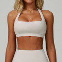Halter Neck rückenfreies Yoga Sport Tank Top