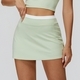 Schnelltrocknender Yoga Laufrock mit Anti-Slip Shorts