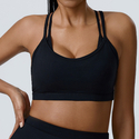 Breathable Push Up Sports Bra For Women Fitness Yoga Running Vest