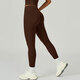 High Waist Cross Waist Yoga Leggings – Damen Gym Training Tights