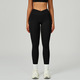 High Waist Cross Waist Yoga Leggings – Damen Gym Training Tights