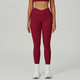 High Waist Cross Waist Yoga Leggings – Damen Gym Training Tights