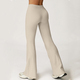 flared High Waist Yoga Leggings For Women – Push Up Gym Fitness Tights