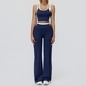 Sportliches Yoga Set Mit Crop Top Und High Waist Leggings