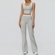 Sportliches Yoga Set Mit Crop Top Und High Waist Leggings