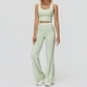 Sportliches Yoga Set Mit Crop Top Und High Waist Leggings