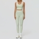Sportliches Yoga Set Mit Crop Top Und High Waist Leggings