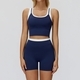 Sportliches Yoga Set Mit Crop Top Und High Waist Leggings