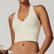 Damen Sommer Atmungsaktiver Yoga Sport-BH Mit Raffungen