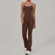 Damen Backless Sports Jumpsuit Yoga Lauf Bodysuit