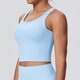Damen Schnelltrocknend Ärmellos Workout Tank Top Für Yoga & Gym