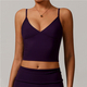 adjustable Strap Sports Vest Women Yoga Bra Breathable Shock Proof Gym Workout Top