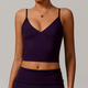 adjustable Strap Sports Vest Women Yoga Bra Breathable Shock Proof Gym Workout Top