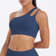 One Shoulder Push Up Sport-BH Yoga Laufen Workout BH