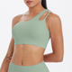 One Shoulder Push Up Sport-BH Yoga Laufen Workout BH