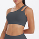 One Shoulder Push Up Sport-BH Yoga Laufen Workout BH