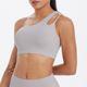 One Shoulder Push Up Sport-BH Yoga Laufen Workout BH