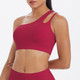 One Shoulder Push Up Sport-BH Yoga Laufen Workout BH