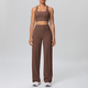 professional Running Leggings Yoga Suit With Shockproof Bra